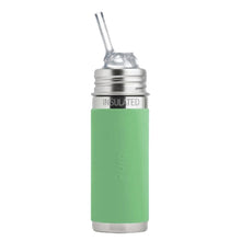 Load image into Gallery viewer, Pura Kiki® 260ml Insulated Kiddo Straw Stainless Steel Bottle - Moss