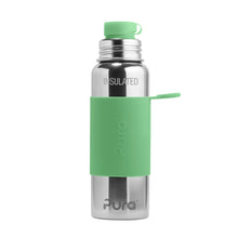 Load image into Gallery viewer, Pura Big Mouth® Sport 650 Insulated Stainless Steel Bottle - Moss