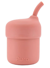 Load image into Gallery viewer, Pura my-my Silicone Straw Cup - Rose