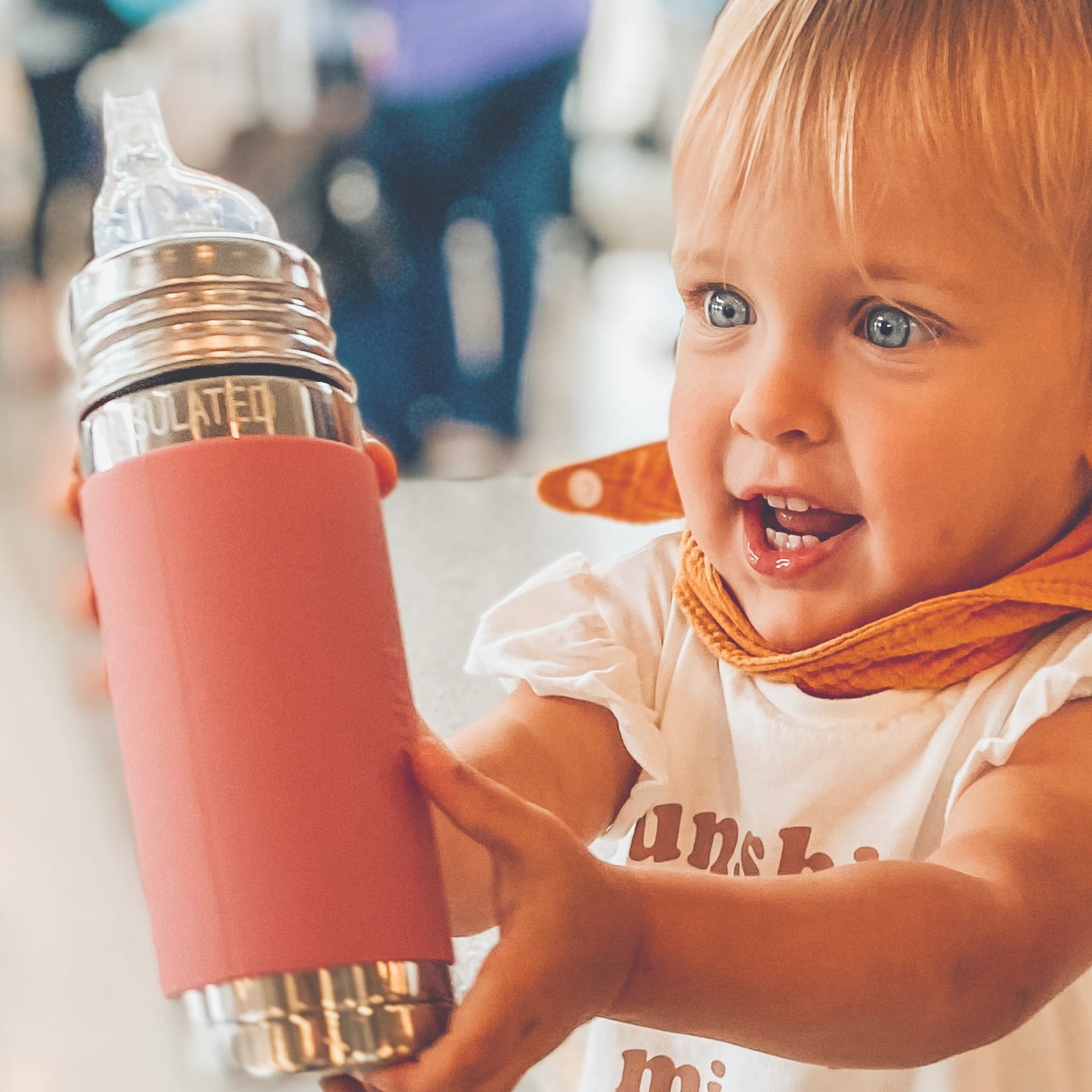 Pura Kiki 260ml Insulated Todder Sippy Bottle