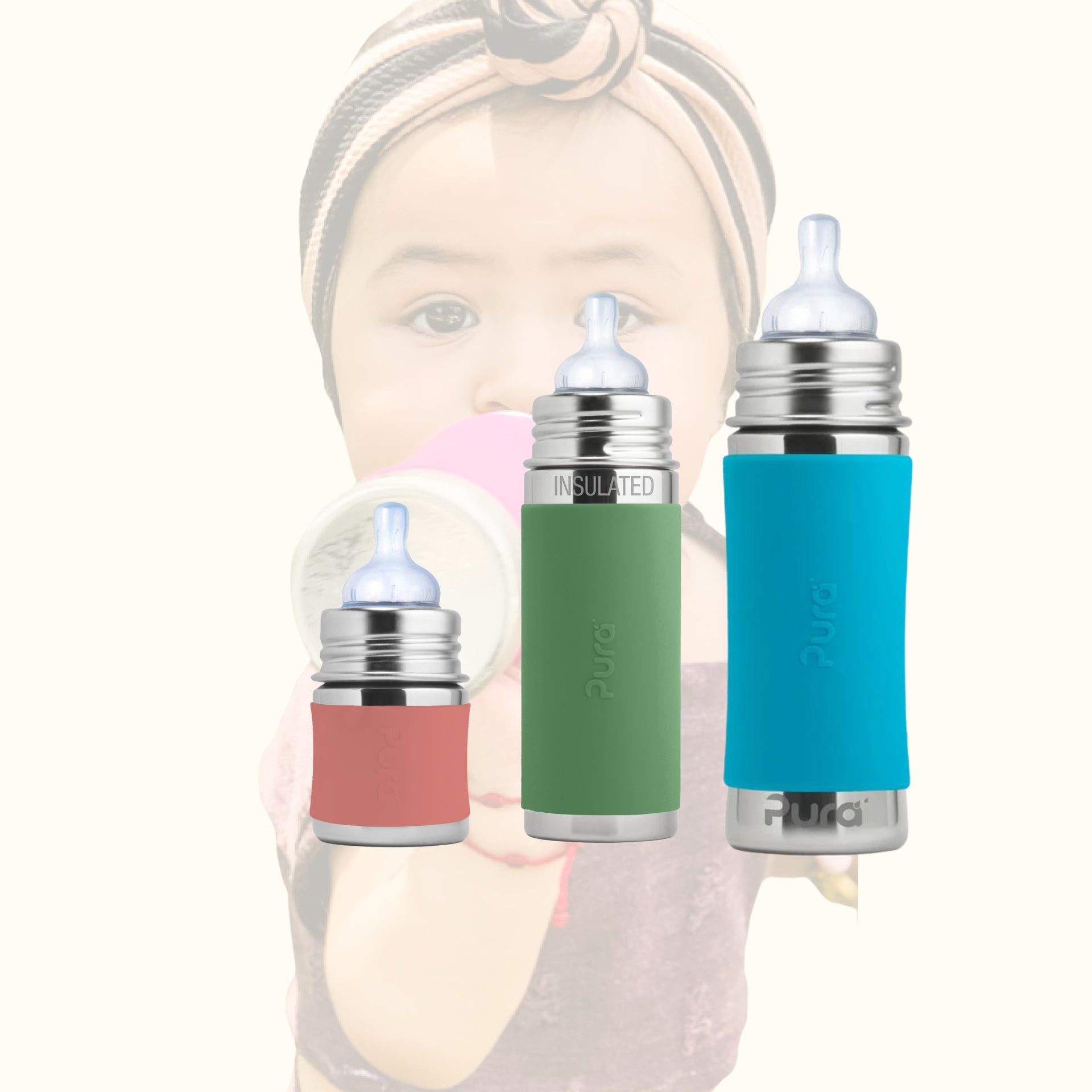 Pura Kiki Plastic Free Water Bottles