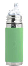 Load image into Gallery viewer, Pura Kiki 260ml Insulated Toddler Sippy Stainless Steel Bottle - Moss