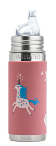 Pura Kiki 260ml Insulated Toddler Sippy Stainless Steel Bottle - Unicorn