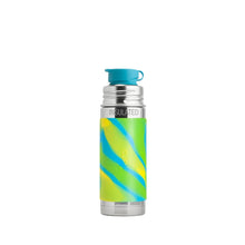 Load image into Gallery viewer, Pura 260ml Insulated Sport Mini® Stainless Steel Bottle - Aqua Swirl