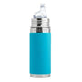 Pura Kiki® 260ml Insulated Toddler Sippy Stainless Steel Bottle - Aqua