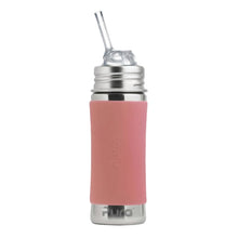 Load image into Gallery viewer, Pura Kiki® 325ml Kiddo Straw Stainless Steel Bottle - Rose