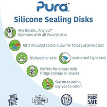 Load image into Gallery viewer, Pura Kiki Silicone Sealing Disks 2pk - Rose/Carrot