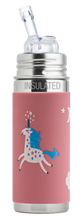Load image into Gallery viewer, Pura Kiki 260ml Insulated Straw Stainless Steel Bottle - Unicorn