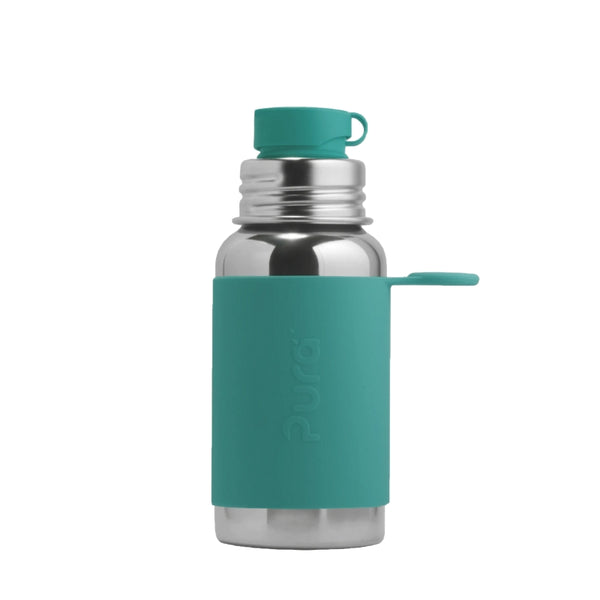 Pura Big Mouth® Junior Sport 550ml Stainless Steel Bottle - Mint