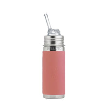 Load image into Gallery viewer, Pura Kiki® 260ml Insulated Kiddo Straw Stainless Steel Bottle - Rose