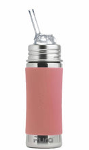 Load image into Gallery viewer, Pura Kiki 260ml Insulated Straw Stainless Steel Bottle - Rose V2