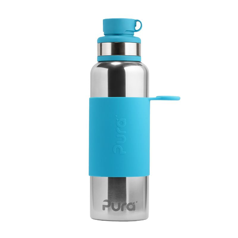 Pura Big Mouth® Sport 850ml Stainless Steel Bottle - Aqua