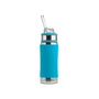 Pura Kiki® 325ml Kiddo 6m+ Straw Stainless Steel Bottle - Aqua (Pre-Order Ships from 28/09/2026)