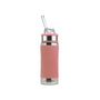 Pura Kiki® 325ml Kiddo 6m+ Straw Stainless Steel Bottle - Rose