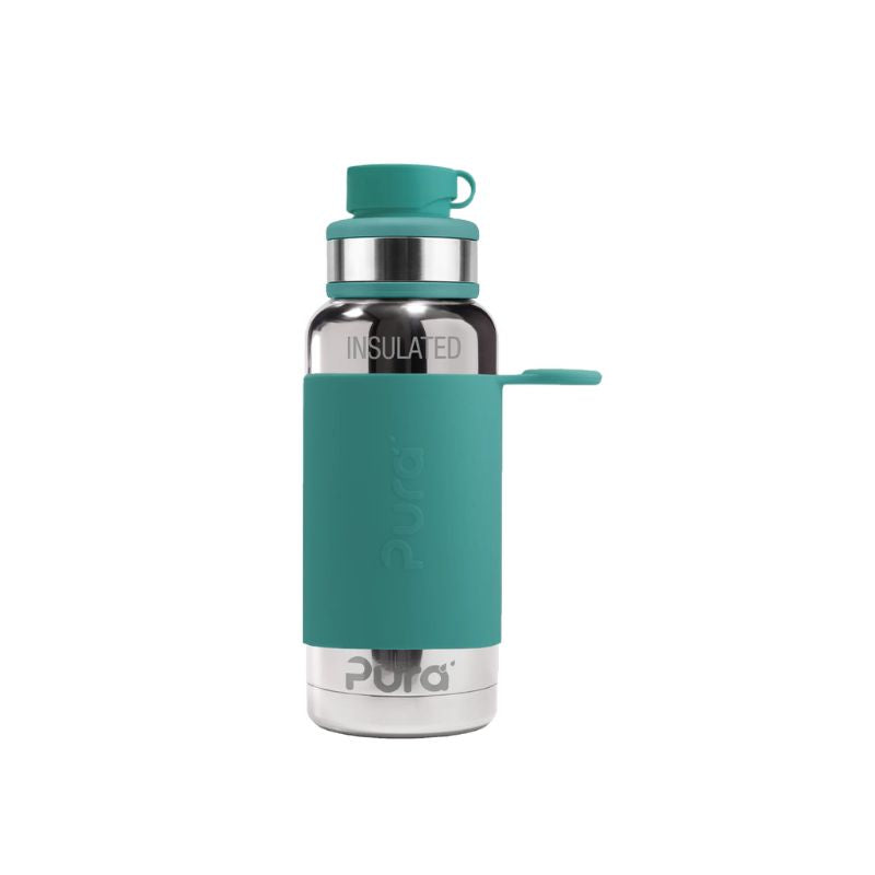 Pura Big Mouth® Sport 475ml Insulated Stainless Steel Bottle - Mint (Pre-Order Ships from 28/09/2026)