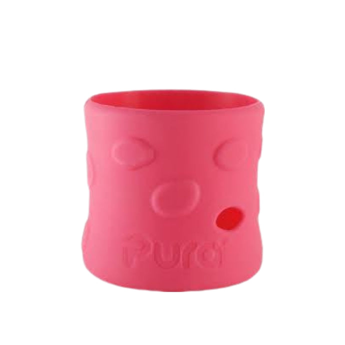 Pura Kiki® Short Silicone Pebble Full Sleeve - Pink