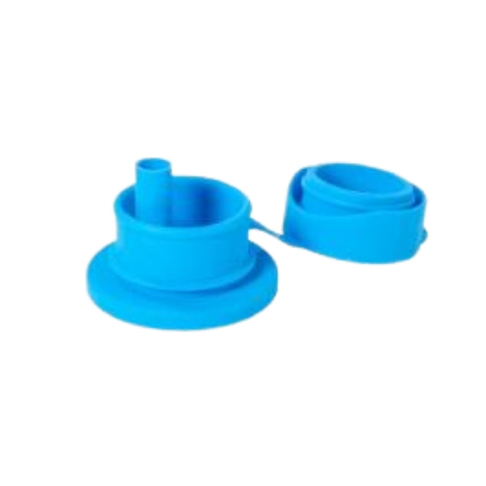 Pura Silicone Sport Straw - Aqua Blue