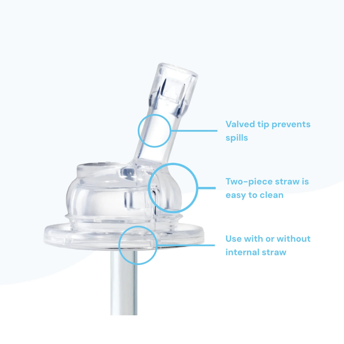 Pura Kiki® 260ml Insulated Original Straw Stainless Steel Bottle - Unicorn