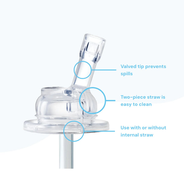 Pura Kiki® 260ml Insulated Original Straw Stainless Steel Bottle - Unicorn