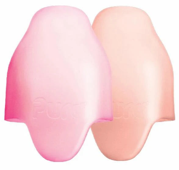 Pura KikiSilicone Travel Cover 2PK - Rose/Carrot