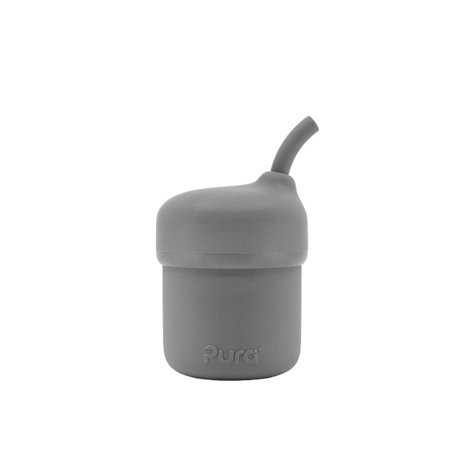 Pura my-my™ Silicone Straw Cup - Slate