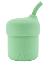 Load image into Gallery viewer, Pura my-my Silicone Straw Cup - Moss