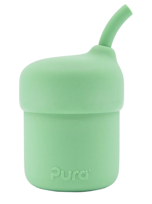 Pura my-my Silicone Straw Cup - Moss