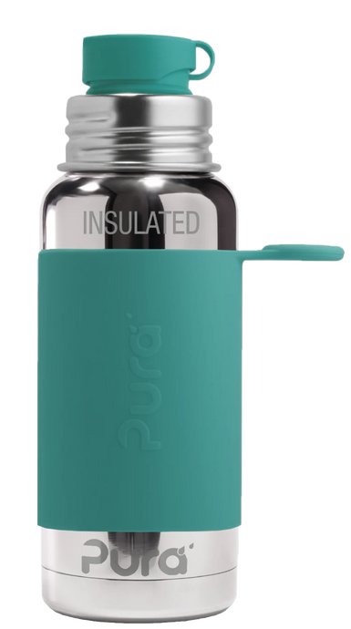 Pura Big Mouth Sport 475 Insulated Stainless Steel Bottle - Mint