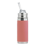 Pura Kiki® 260ml Insulated Kiddo Straw Stainless Steel Bottle - Rose