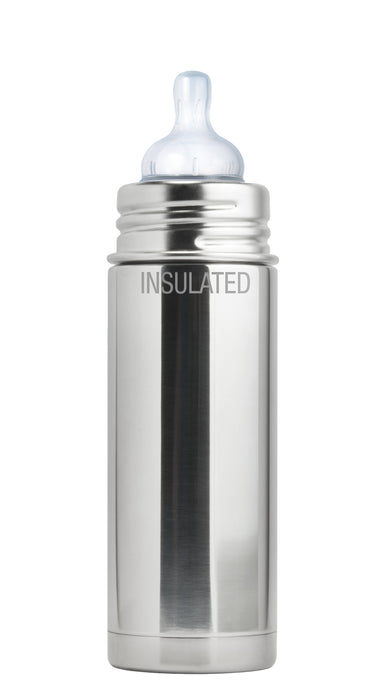 Pura Kiki 260ml Insulated Infant Stainless Steel Bottle - Natural