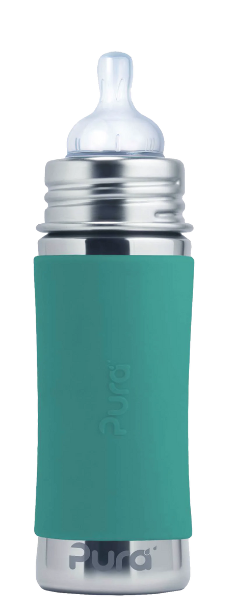 Pura Kiki® 325ml Infant Stainless Steel Bottle - Mint