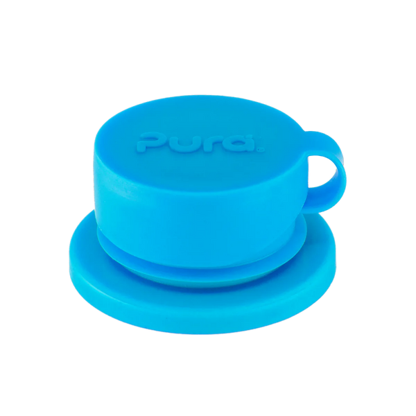 Pura Big Mouth® Silicone Sport Top - Aqua Blue