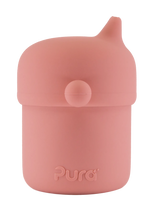 Load image into Gallery viewer, Pura my-my Silicone Sippy Cup - Rose