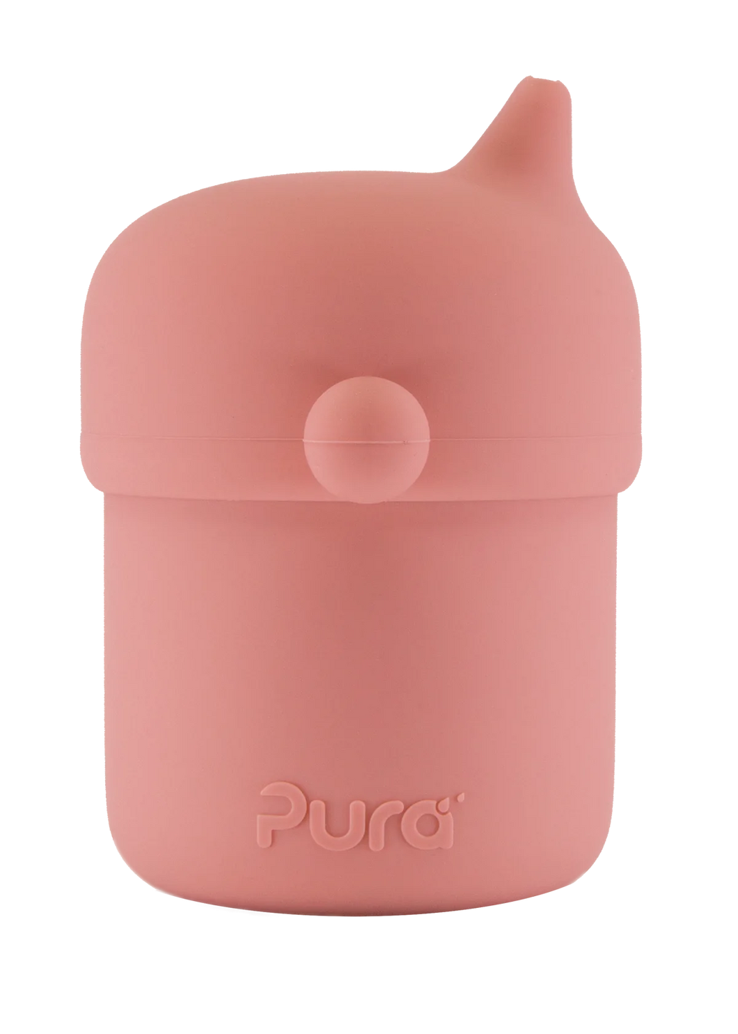 Pura my-my Silicone Sippy Cup - Rose