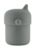 Load image into Gallery viewer, Pura my-my Silicone Sippy Cup - Slate