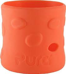 Pura Kiki Short Silicone Pebble Full Sleeve - Orange