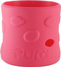 Pura Kiki Short Silicone Pebble Full Sleeve - Pink