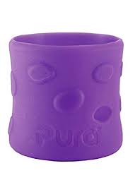 Pura Kiki Short Silicone Pebble Full Sleeve - Purple